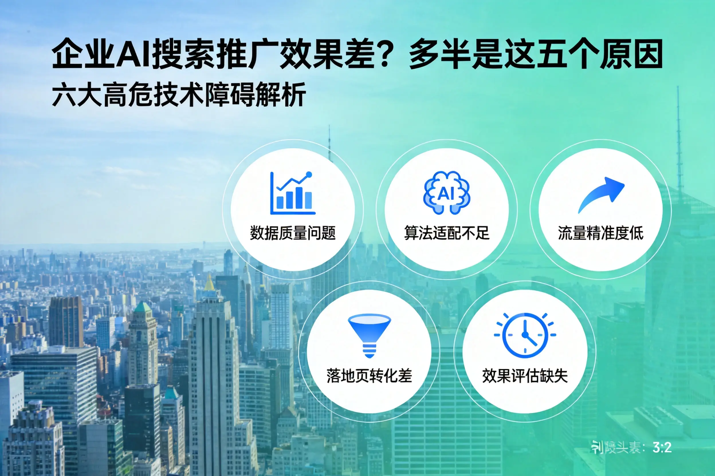 连州企业AI搜索推广效果差?多半是这五个原因